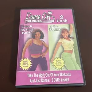 Dance Off the Inches 2 Pack DVDs
